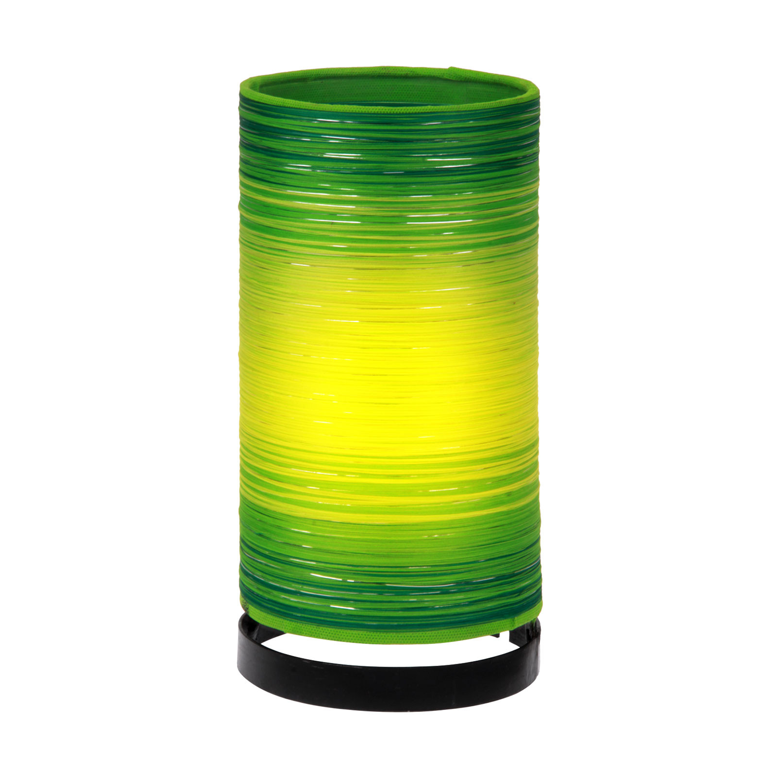 Julie lampă de masă înfășurată cu fire verde
