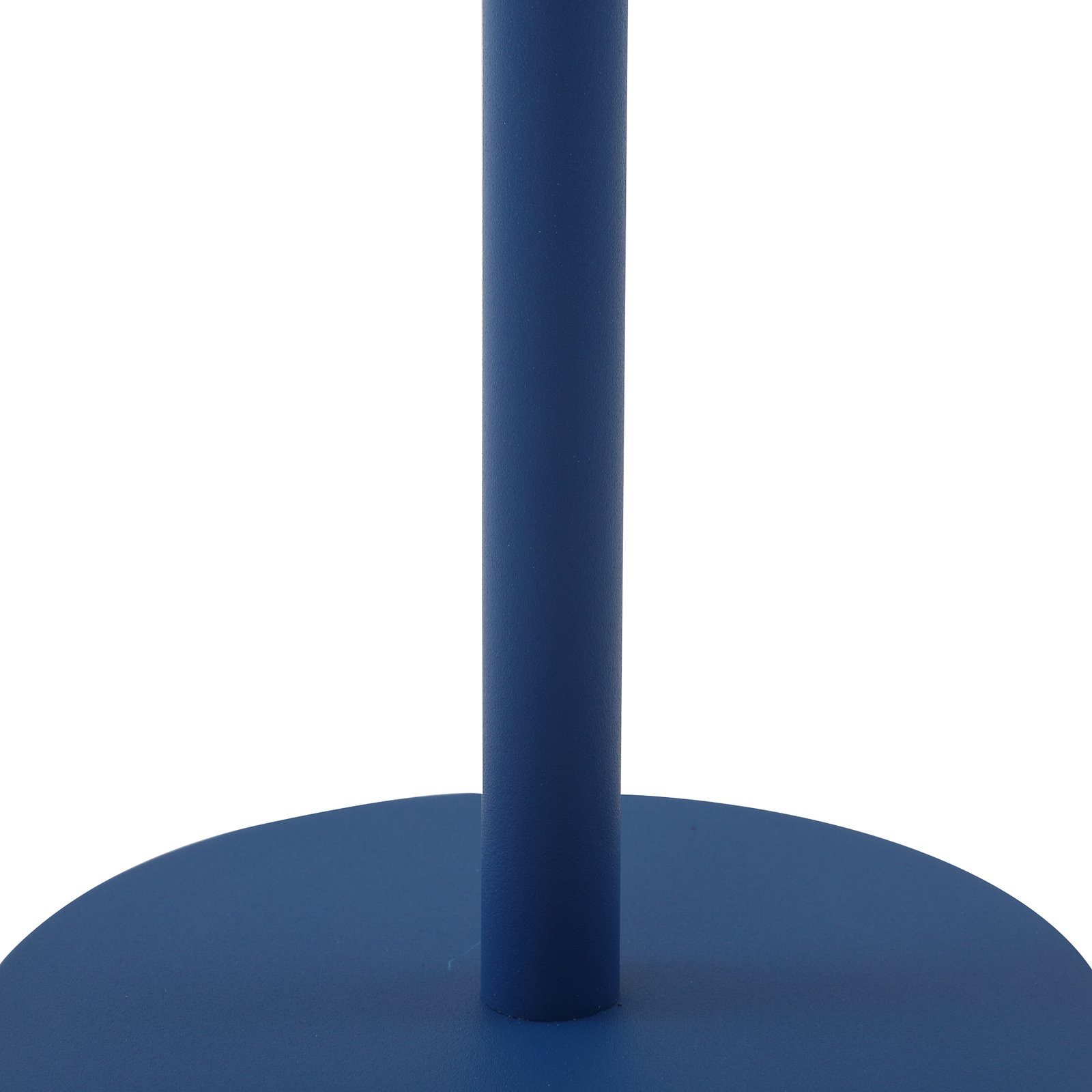 Lindby LED-Akkulampe Azalea blau Alu CCT höhenverstellbar
