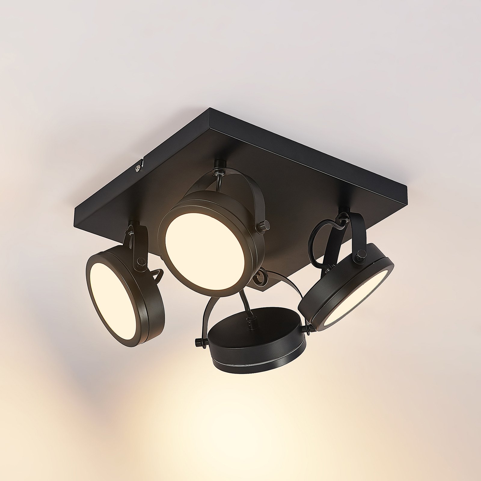 Lindby Omila spot sufitowy LED, 4-punktowy