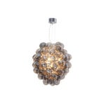 By Rydéns Deluxe glass hanging light Ø 64 cm grey