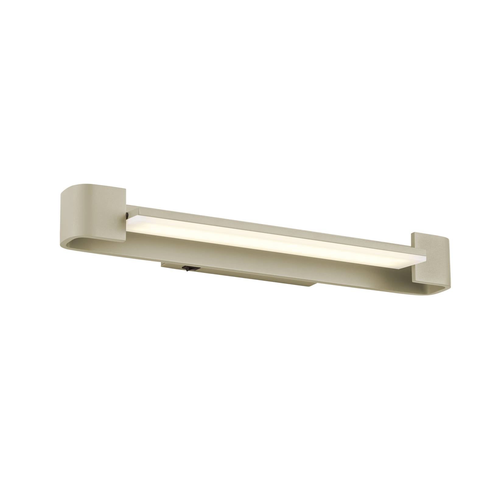 LED-Wandleuchte Box, drehbar, sand