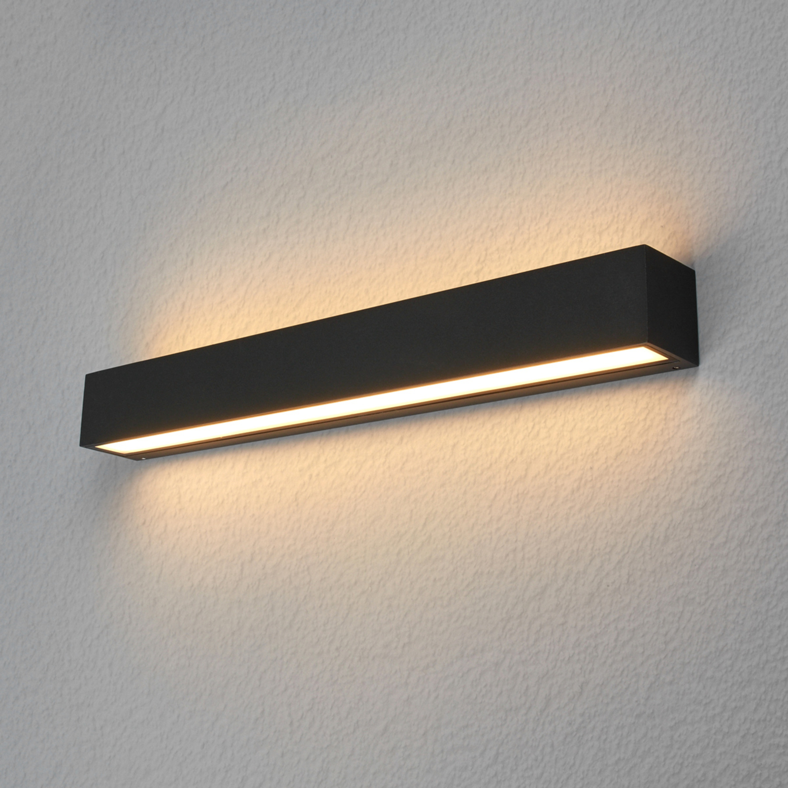 Pay tribute Say Karu Lucande Lengo applique LED, 50 cm, graphite, 2 l. | Luminaire.fr