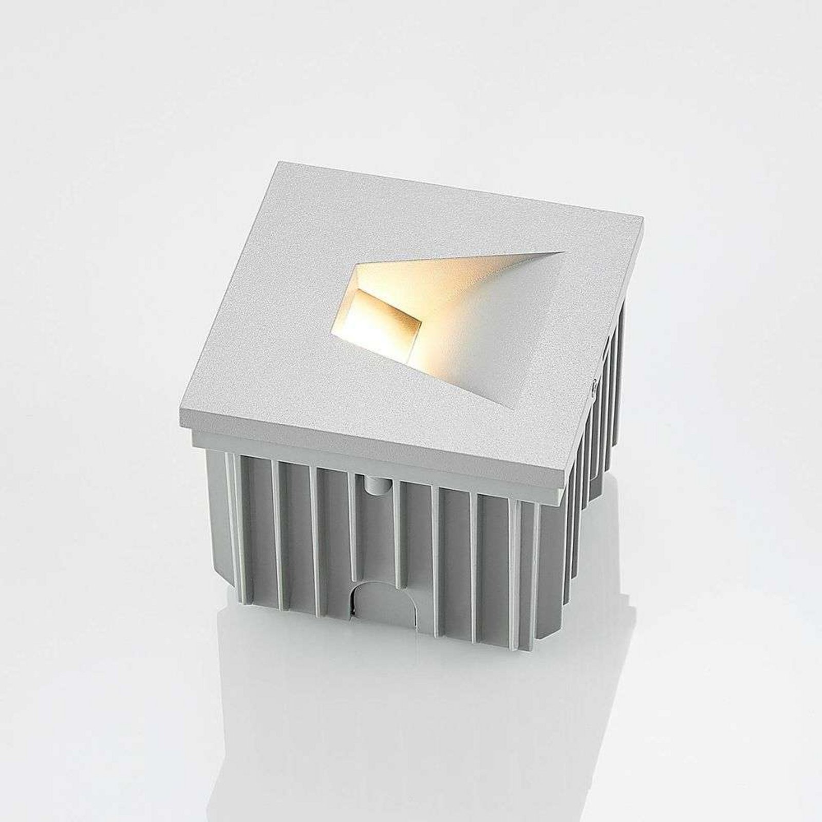 Zamo LED Built-in Wall Lamp IP65 Silver - Arcchio