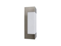 Severina LED Außen Wandleuchte Stainless Steel/White - Lindby