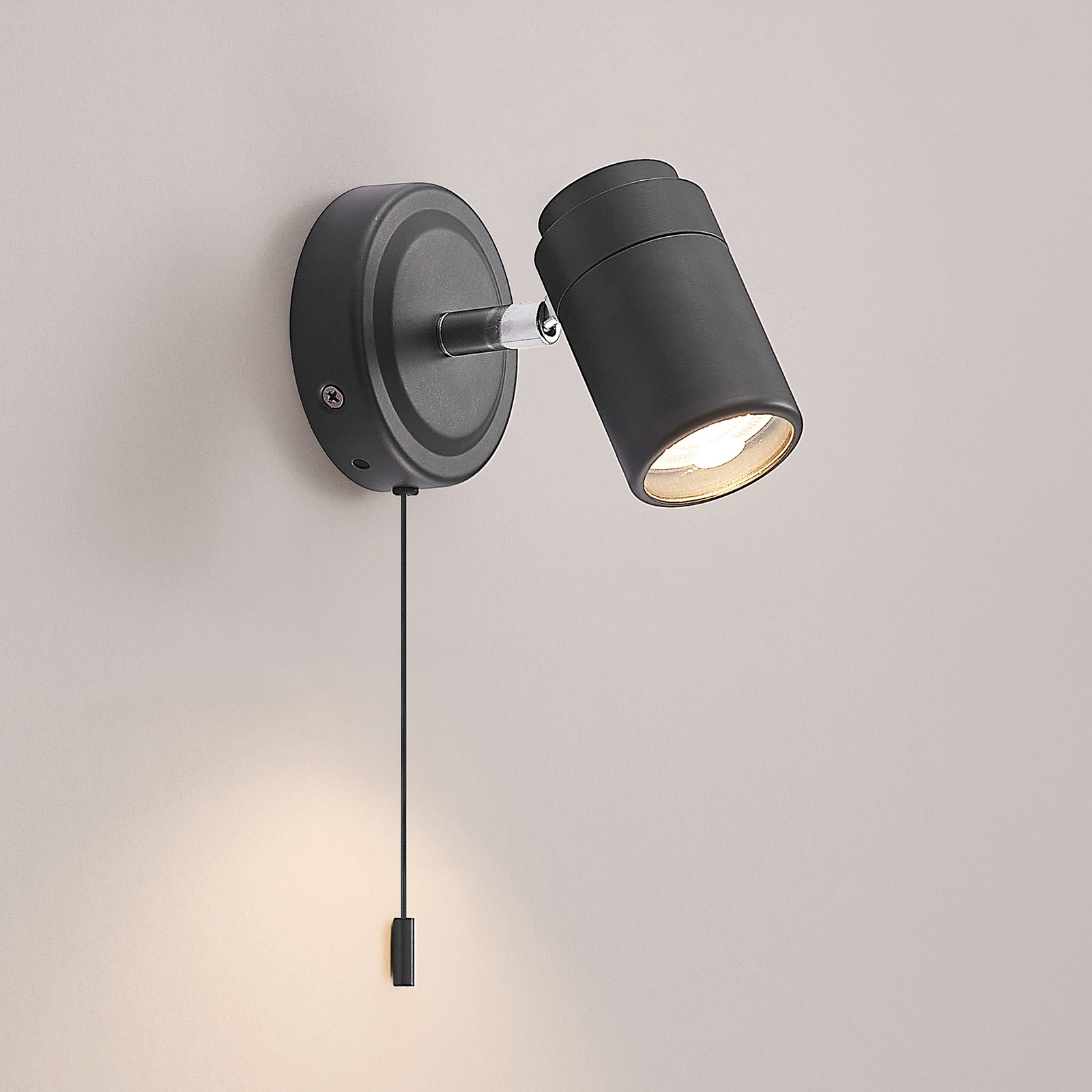 Remilan Wandleuchte Black - Lindby