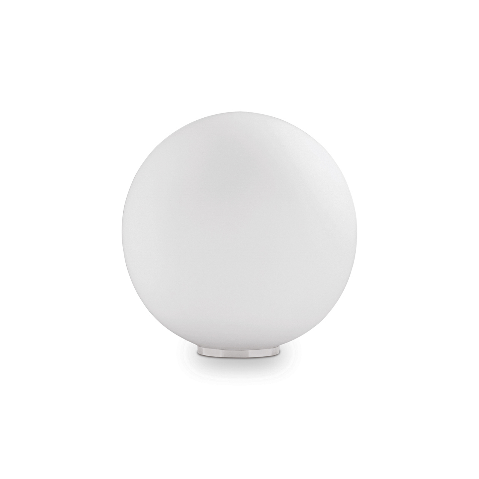 Ideal Lux lampe à poser Mapa, Ø 10 cm, verre opalin, blanc, sphère