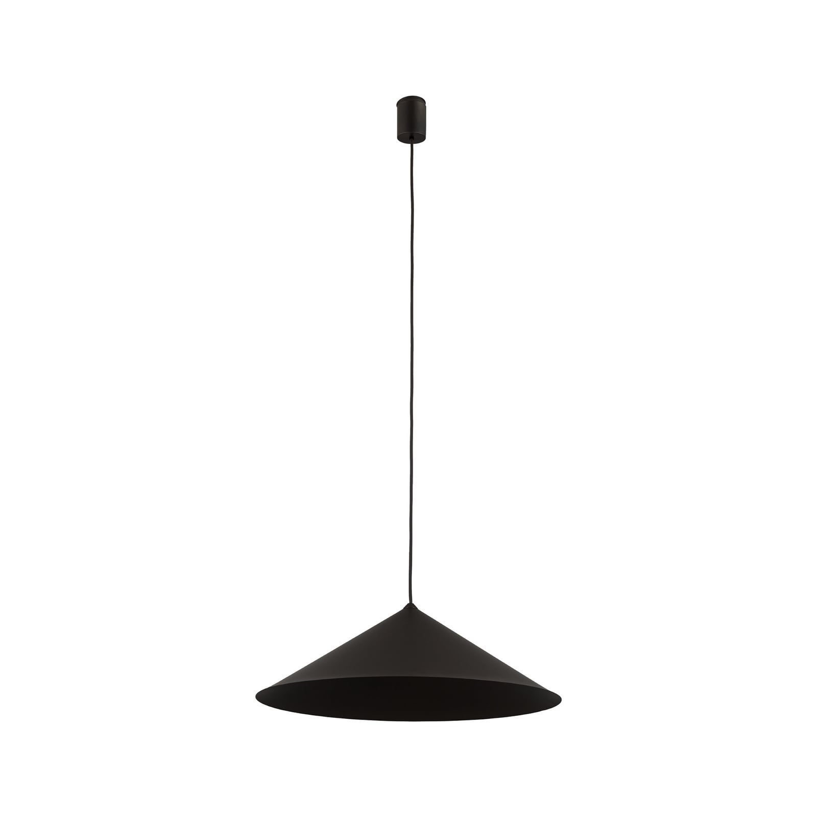 Suspension Lume XL, marron, métal, Ø 49 cm, GX53