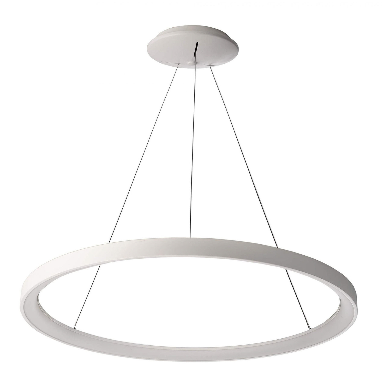 Suspension LED Merope, Ø 78 cm, dimmable, blanche