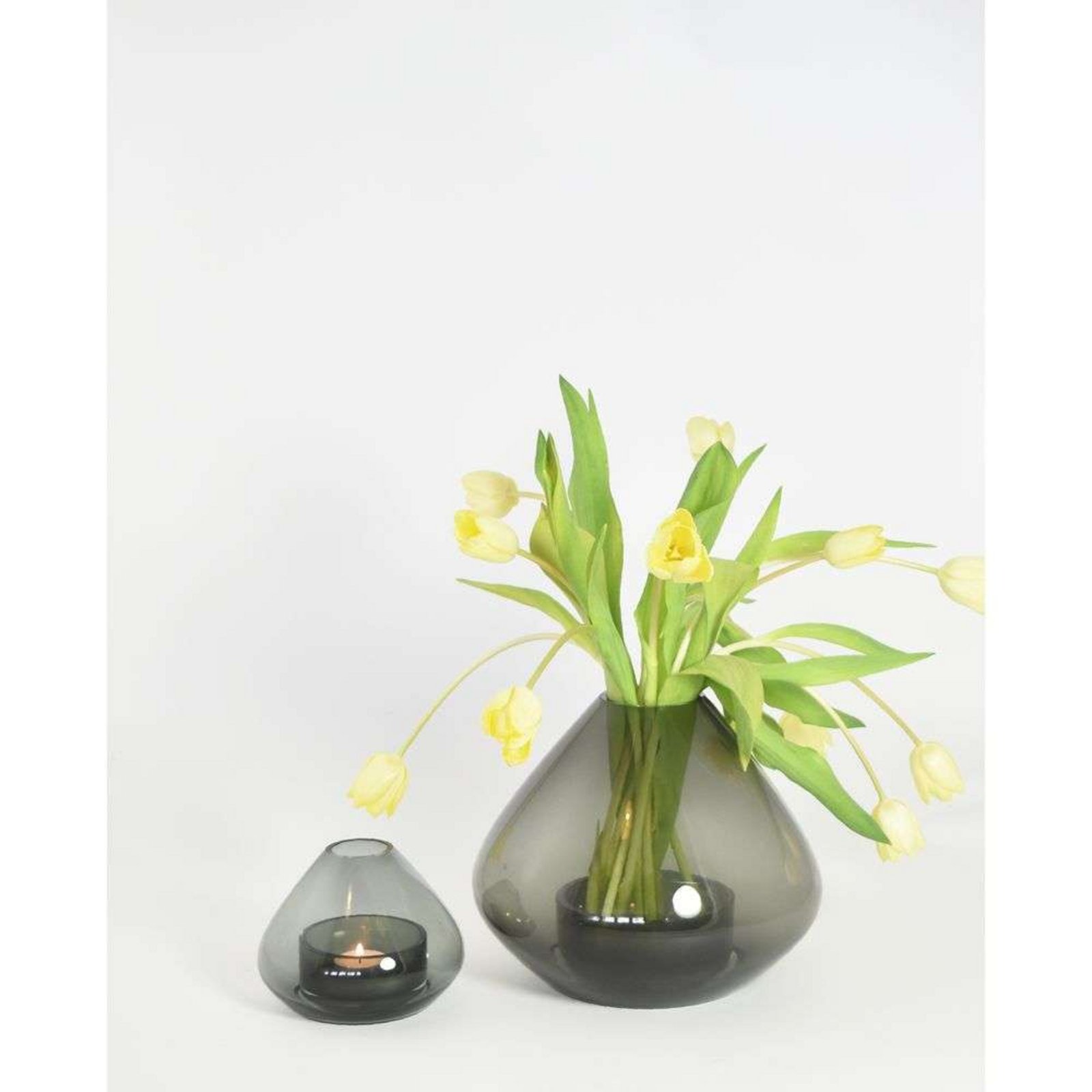 Uno Lantern/Vase H11,5 Black - AYTM