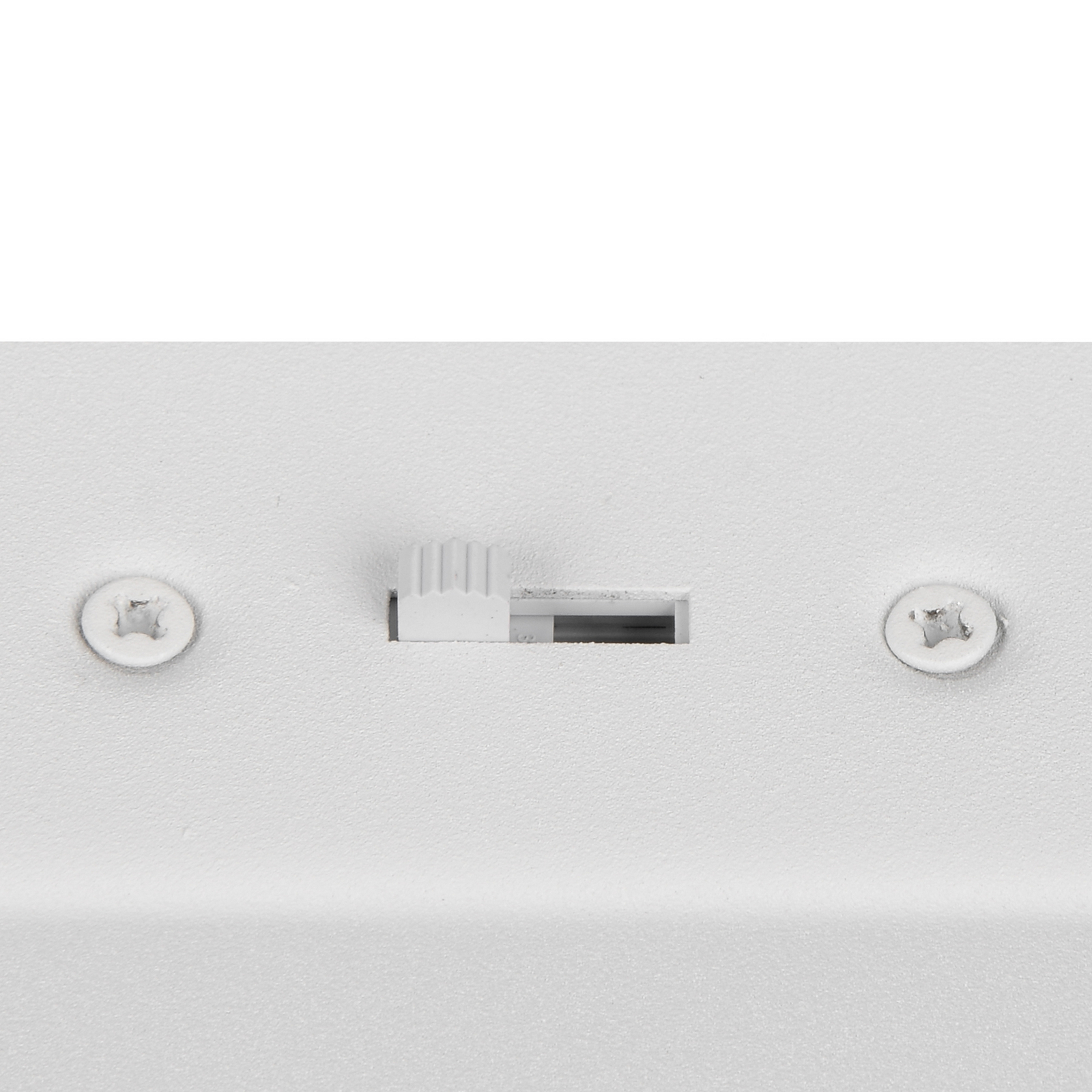 Lampă suspendată LED Napoli, alb mat, lungime 82 cm, metal, CCT