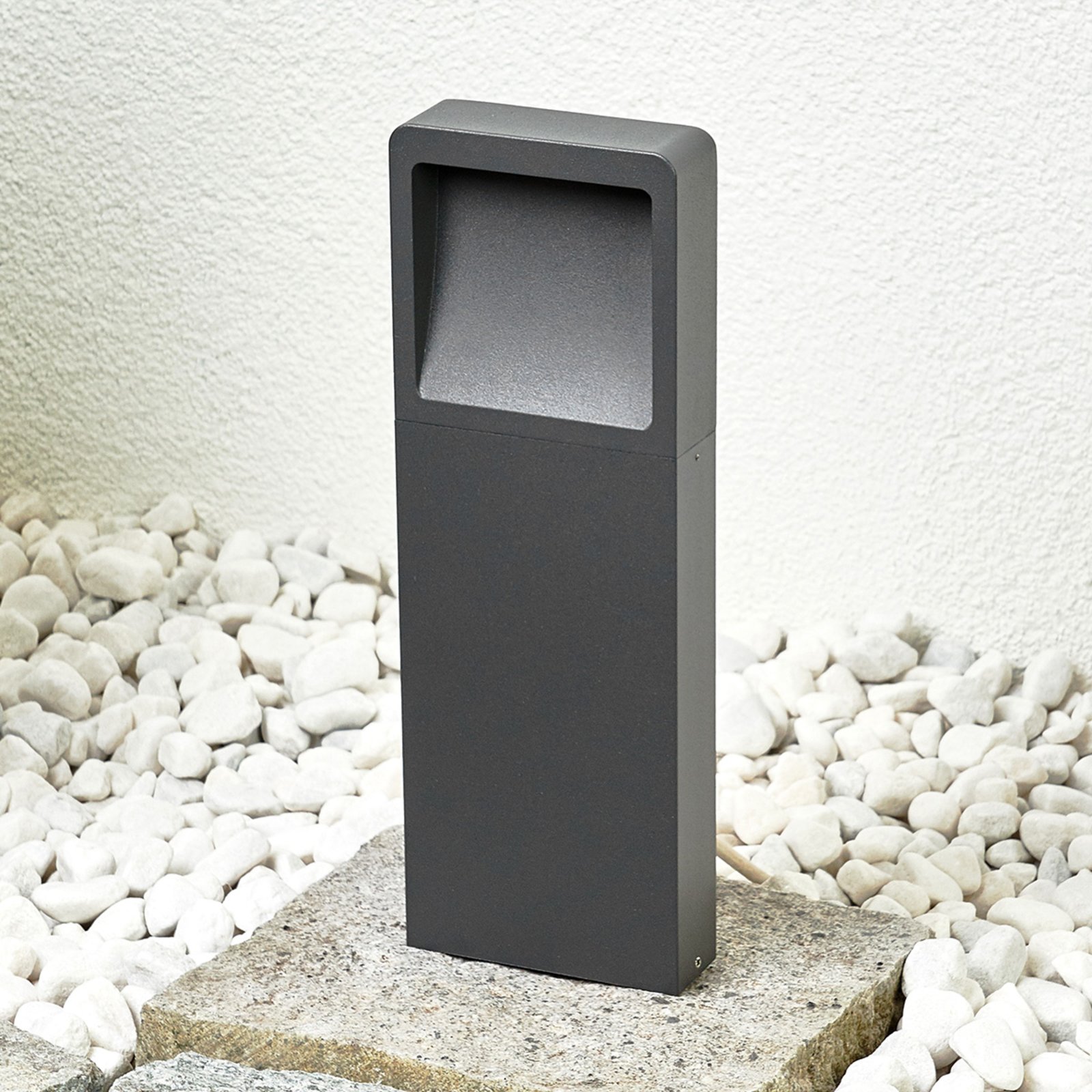 Leya LED Outdoor Garden Lamp IP54 Graphite - Lucande