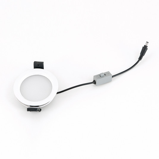 LED-Deckeneinbaustrahler Office, UGR<19, CCT, weiß