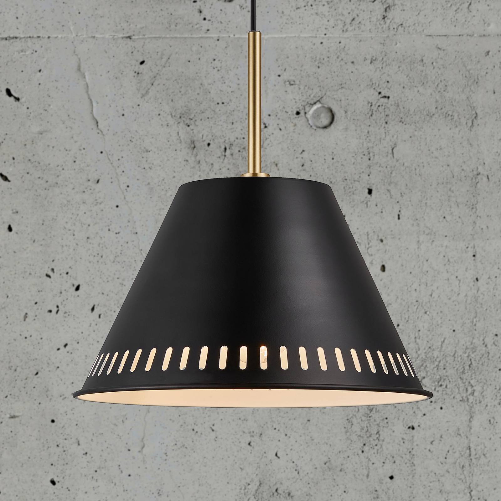 Nordlux Suspension Pine à 1 lampe noire