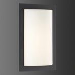 LED outdoor wall light Luis, graphite, motion detector