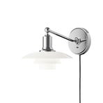 PH 2/1 Wandleuchte White Opal Glass - Louis Poulsen