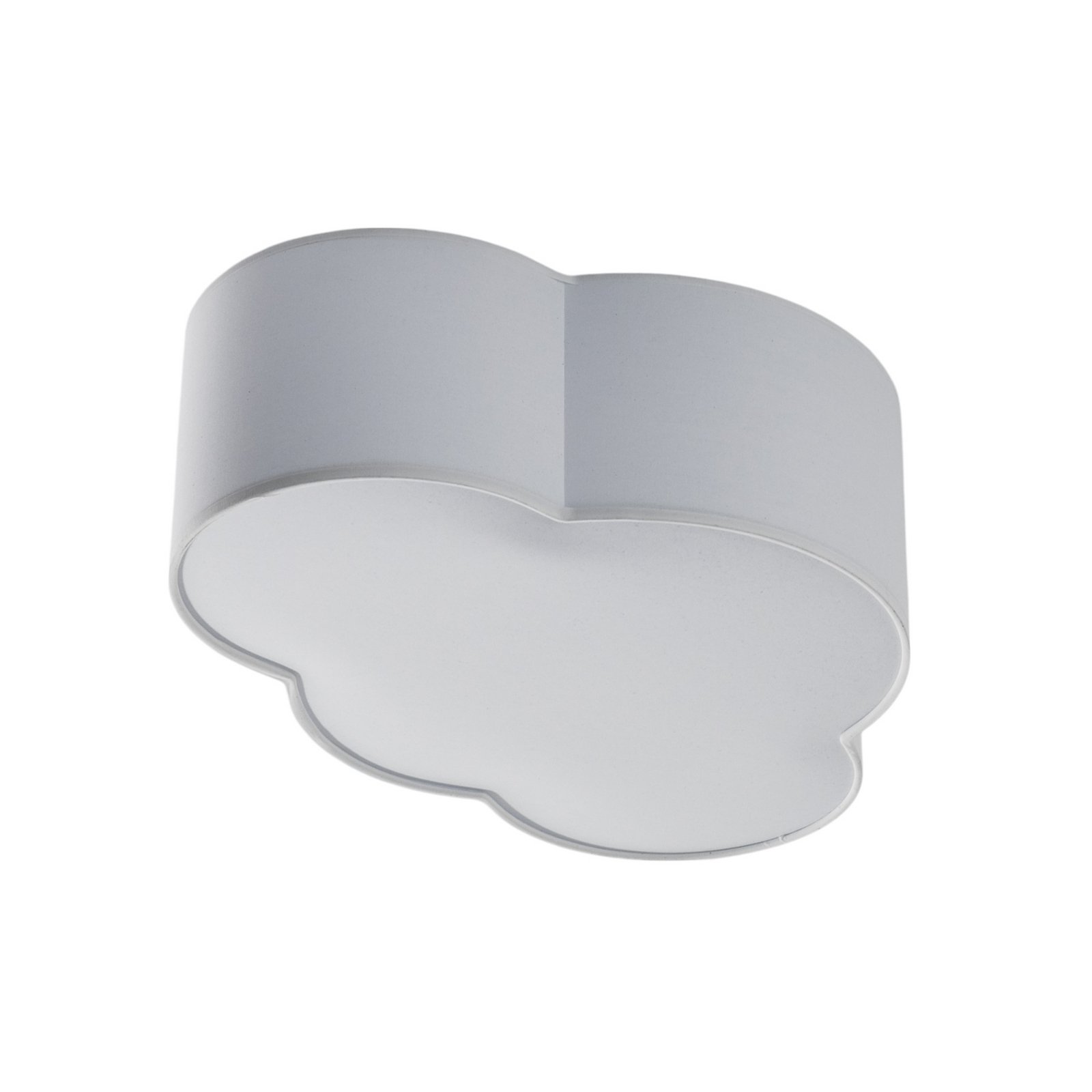 Ceiling light Cloud, textile, 41 x 31 cm, white