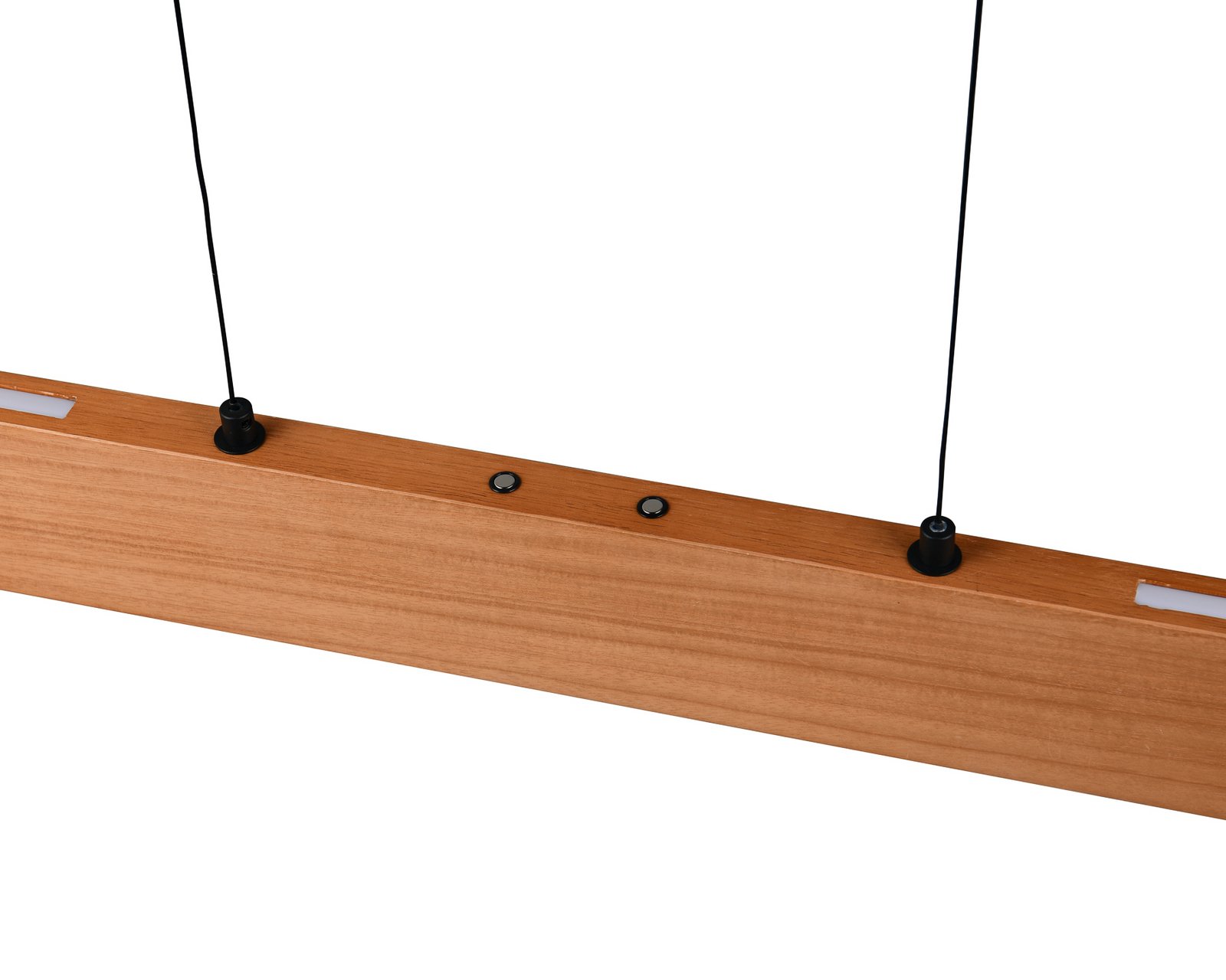 Edgewood LED függő lámpa, hossza 150 cm, fa színű fa, CCT Edgewood LED függő lámpa, hossza 150 cm, fa színű fa, CCT