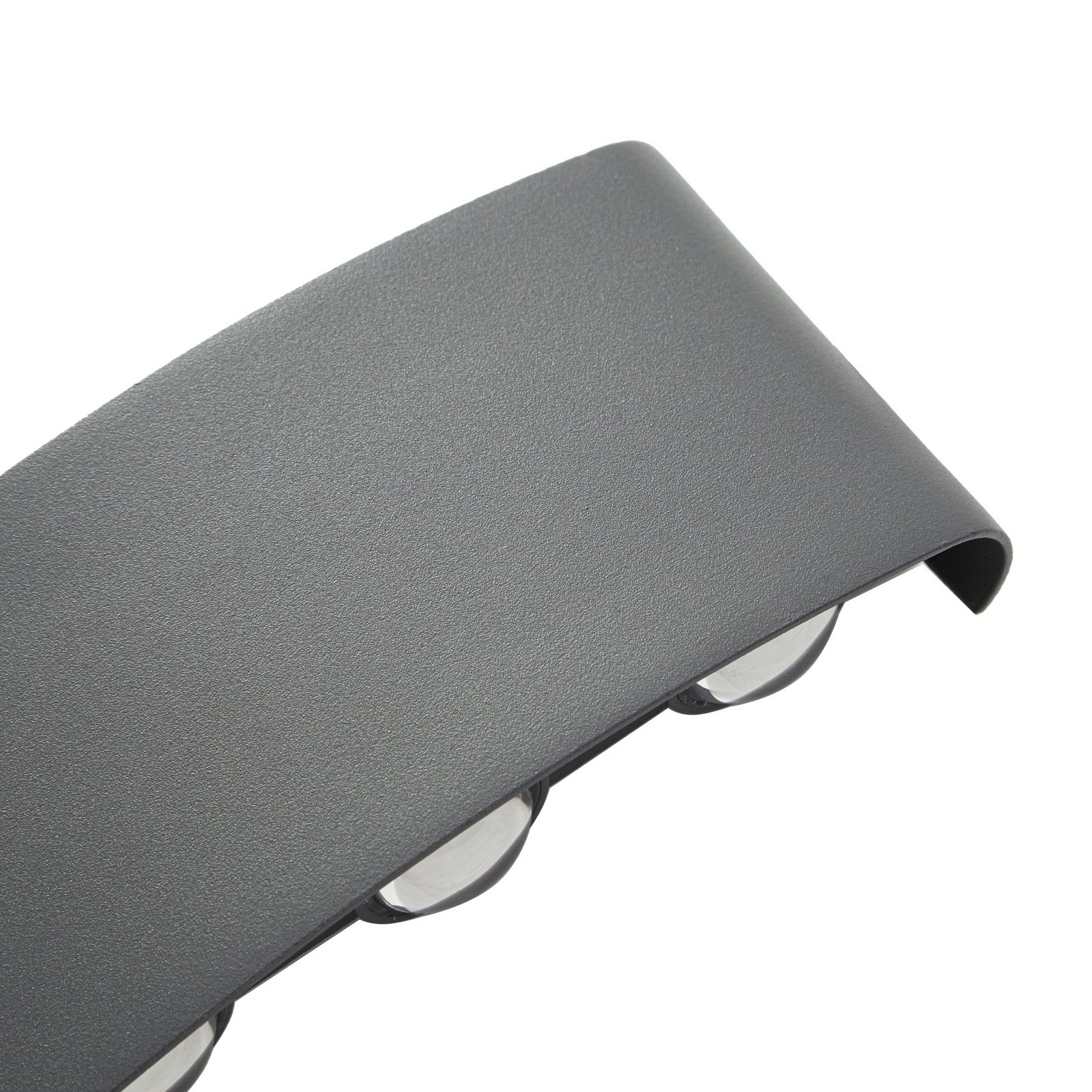 Lindby LED-välisvalgustid Ithan, 3-osalised, antratsiit, 17 cm Lindby LED-välisvalgustid Ithan, 3-osalised, antratsiit, 17 cm