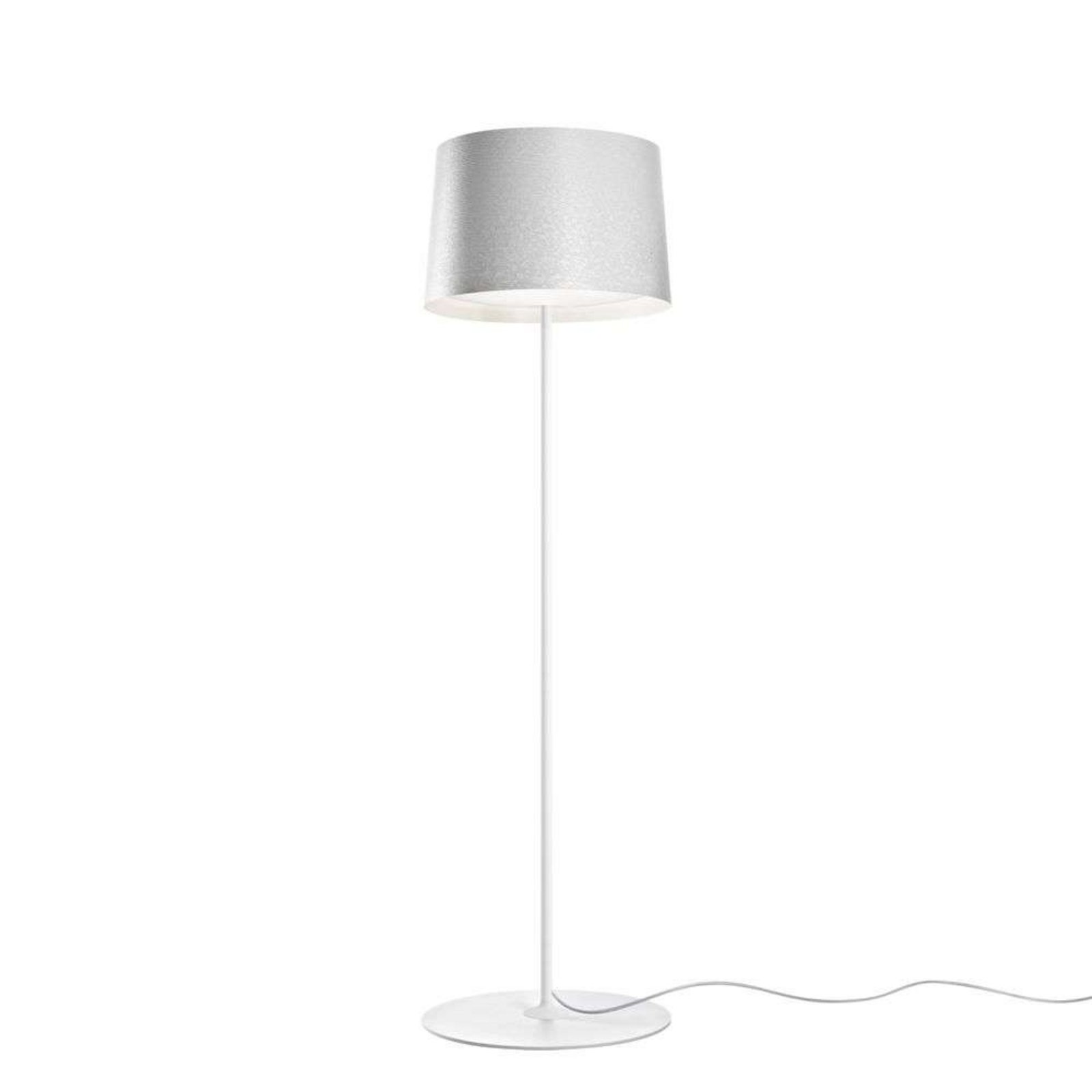 Twiggy Lettura Candeeiro de Pé White - Foscarini