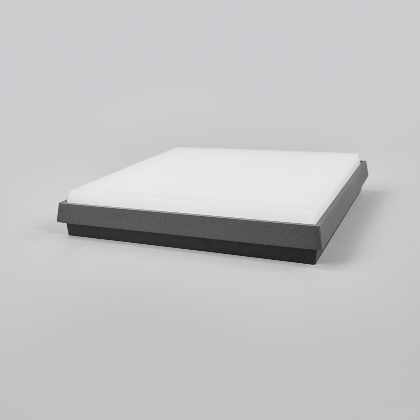 Amra LED Square Außen Deckenleuchte 30 Dark Grey - Lucande