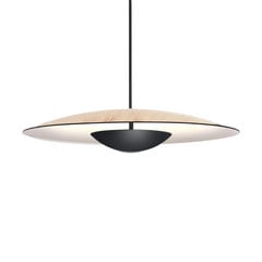 MARSET Ginger LED závěsný triak Ø20cm dub/bílá