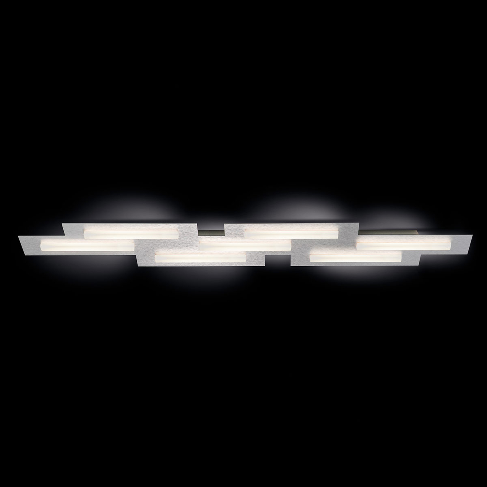 GROSSMANN Fis stropné LED svetlo, geometrický tvar