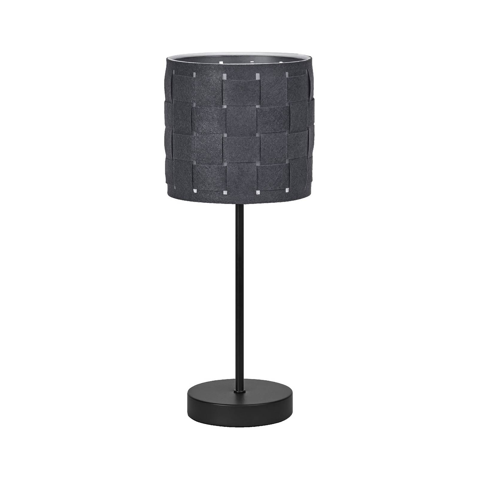 OSRAM Tischlampe Decor Felt Weaving Stand, grau, Filz, E14