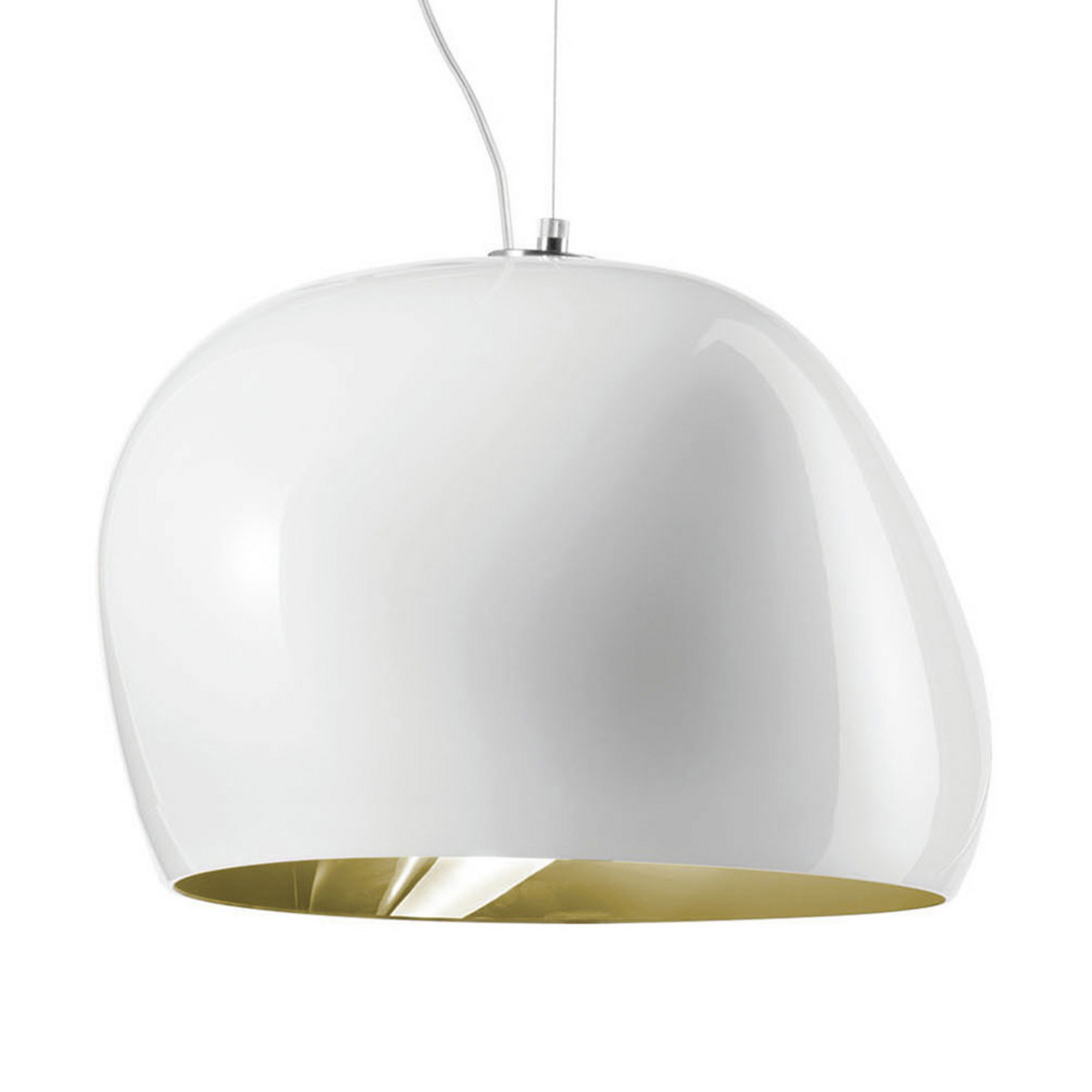 Suspension Surface Ø 40 cm, E27, blanc/vieux vert