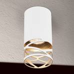 Trance ceiling light with laser-cut motif