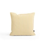 Poduszka HAY Terrazza, żółta w szerokie taśmy, 50 x 50 cm