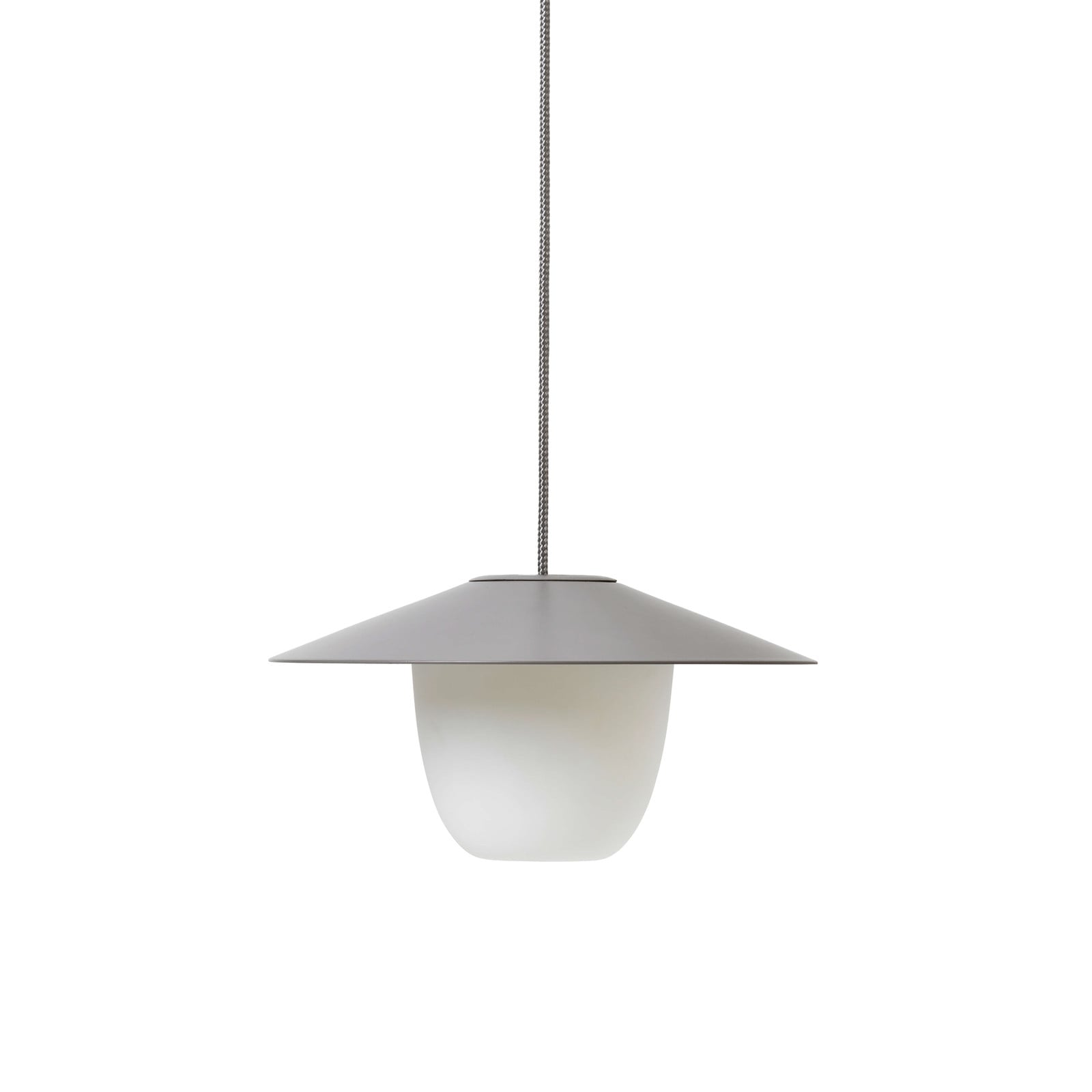 Ani Portable Bordlampe Grå Blomus - Stue - Aluminium