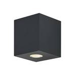 Molto Luce LED outdoor wall lamp Wado, anthracite, aluminium