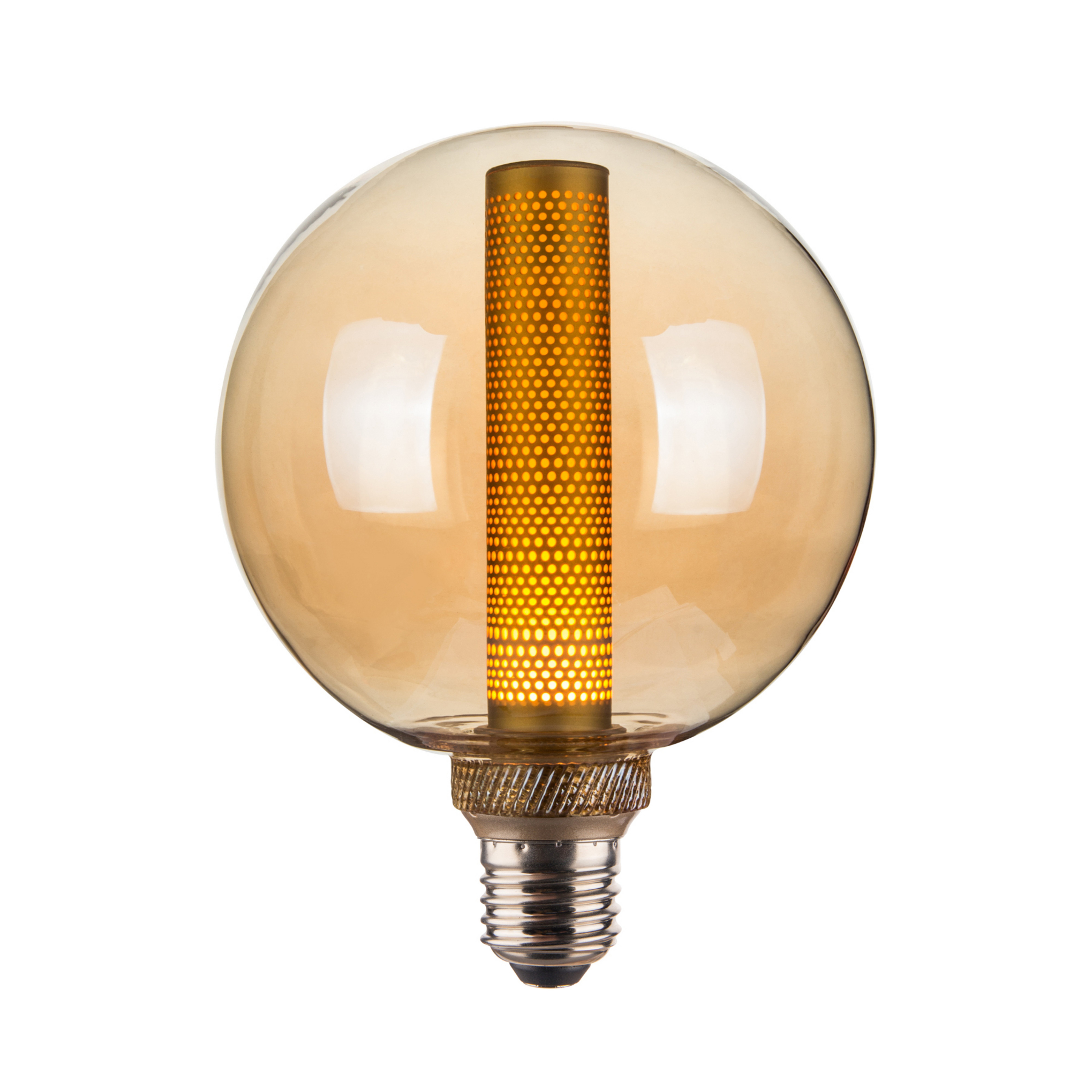Amploule LED Colors Core G125, E27, ambre, 2 200 K, 3 W - Halo Design