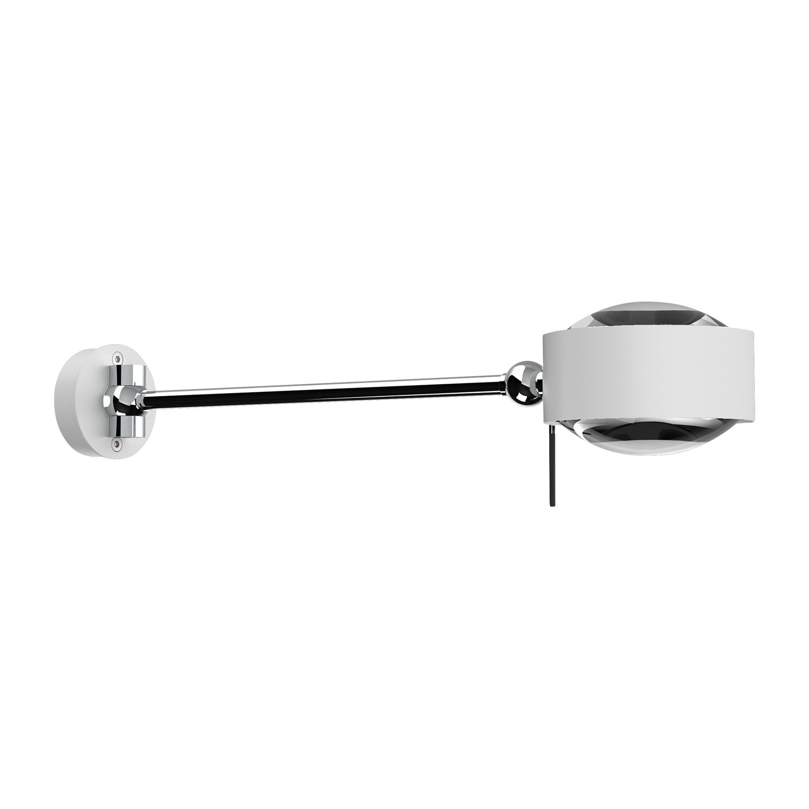 PUK Maxx Hotel LED wall light, 30cm, clear lenses