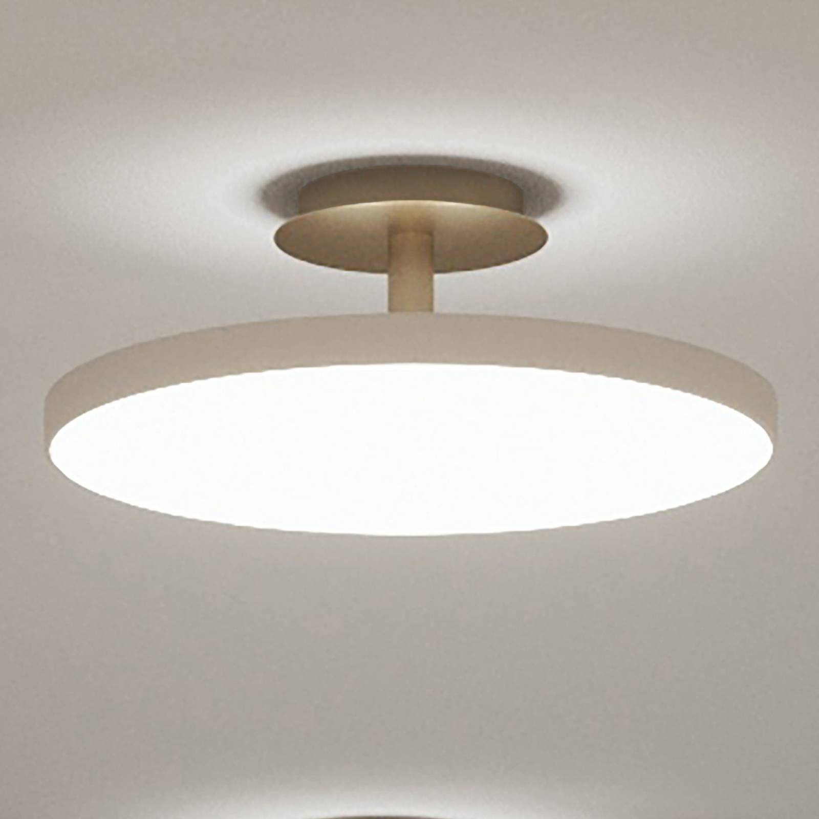 Lampa sufitowa LED UMAGE Asteria UP PLUS, perłowo-biała, Ø 43 cm CCT