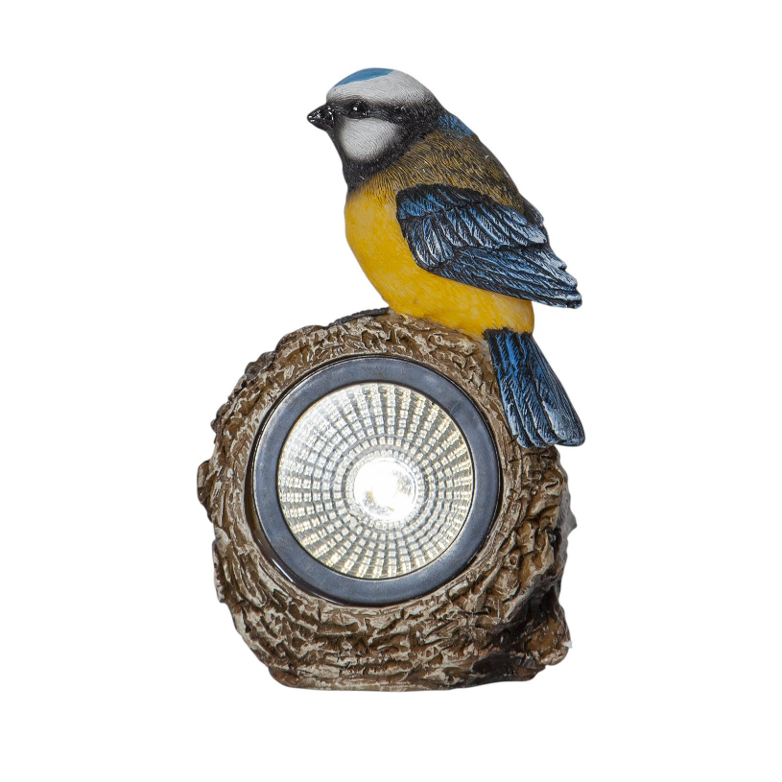 Lampada LED solare Birdie, colorata, in plastica, 9 x 14 cm, set di 9 pezzi