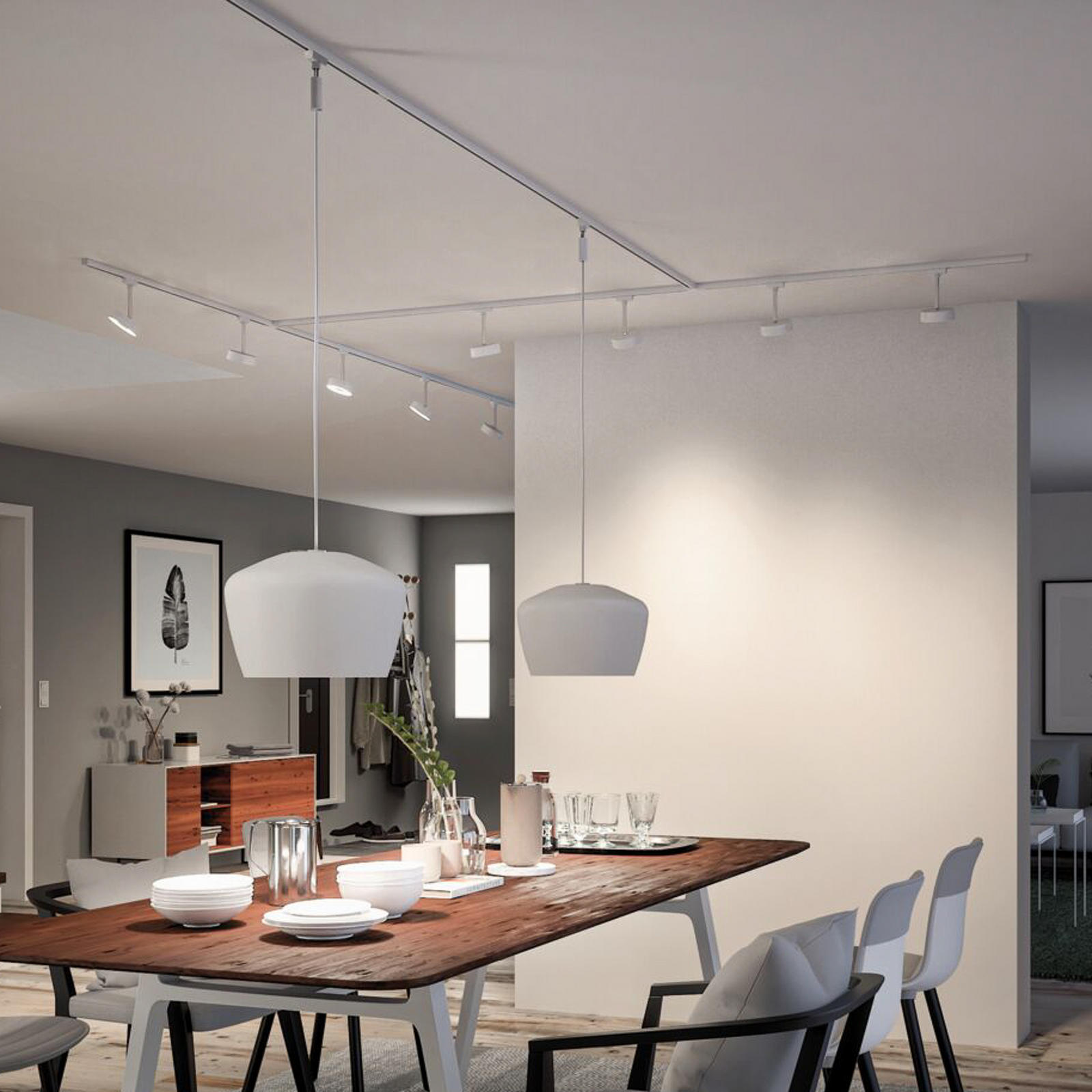 Foco LED Paulmann URail Circle atenuable 3000 K blanco señal Foco LED Paulmann URail Circle atenuable 3000 K blanco señal