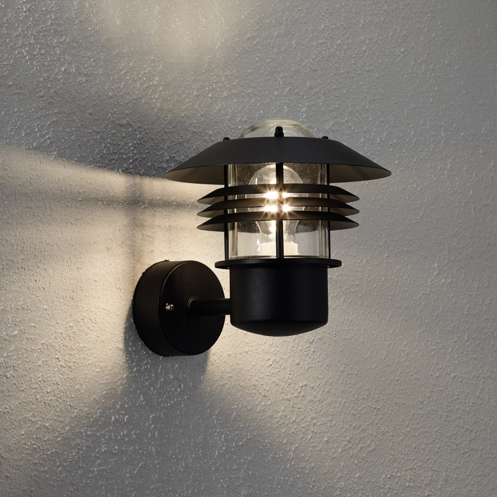 Vejers Vegglampe Black - Nordlux
