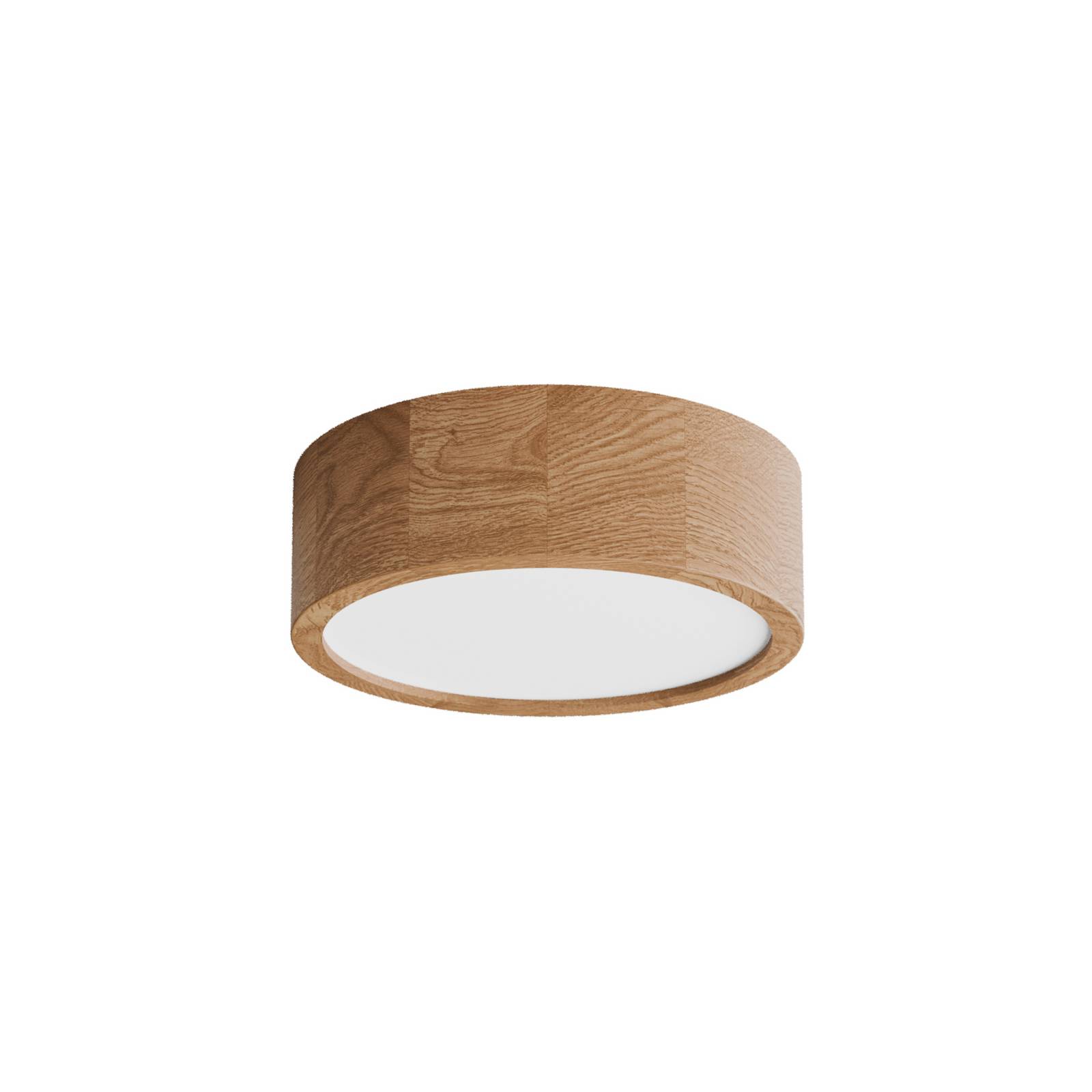 Deckenleuchte Cleo DR275, IP20, Sensor, Ø 28 cm, Eichenholz