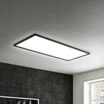 LED opbouwpaneel Slim 58x20cm aan/uit 4.000K zwart