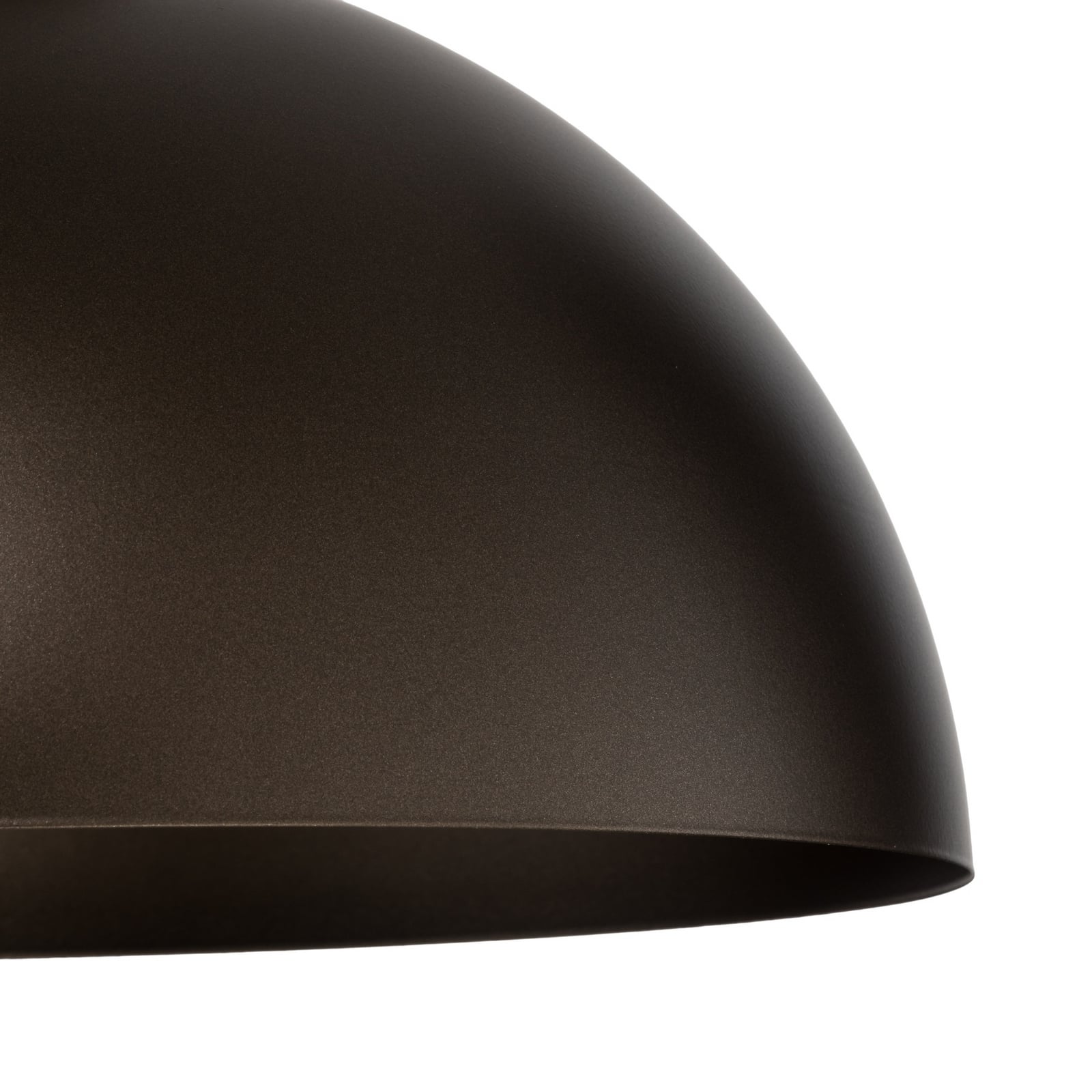 Hängeleuchte Oslo, braun, Metall, Ø 34 cm, E27