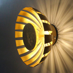 LED nástenné svietidlo Flare gold