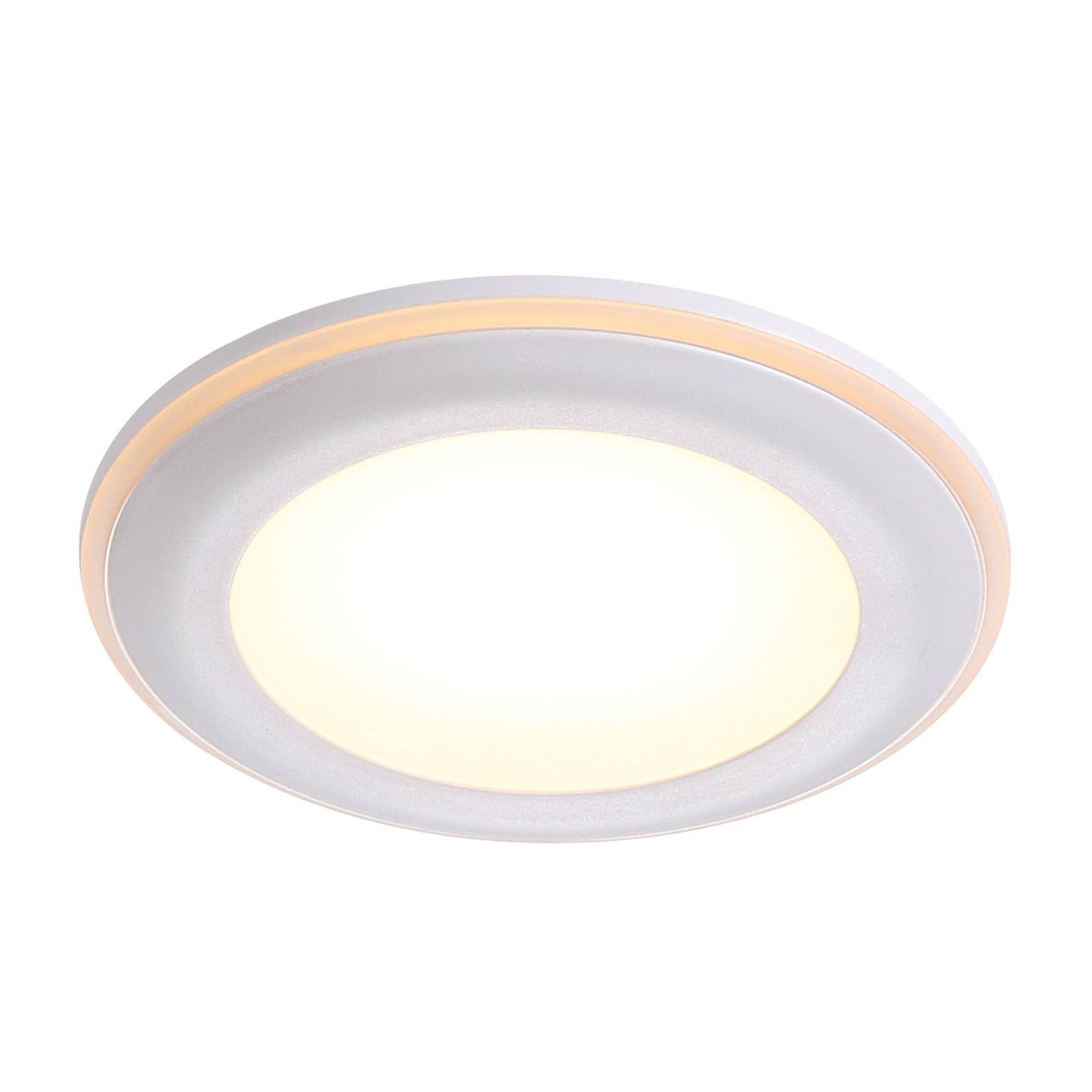 LED menny. beép. lámpa Elkton, Ø 8 cm