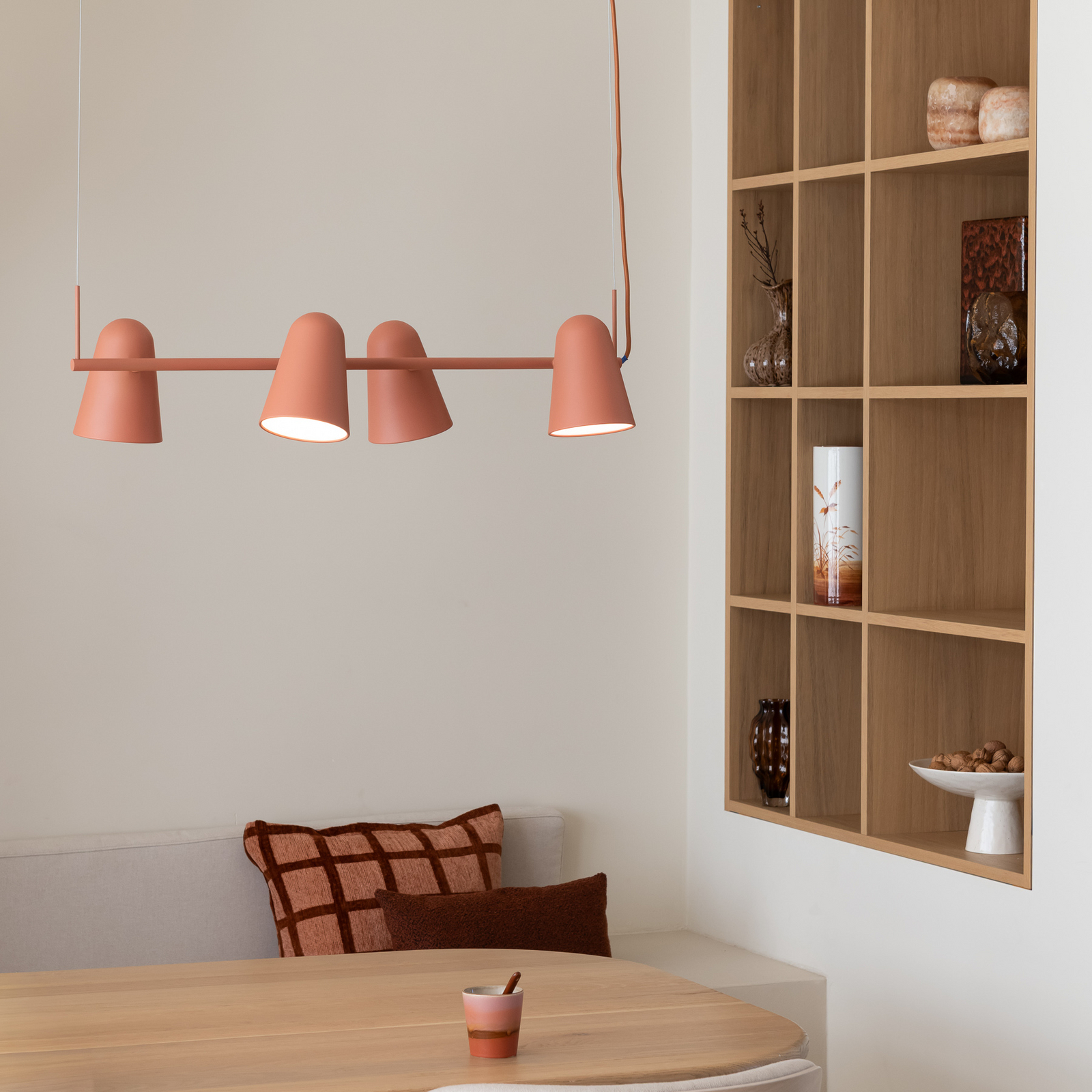 IT'S ABOUT ROMI hanglamp Salamanca, terra, lengte 80 cm
