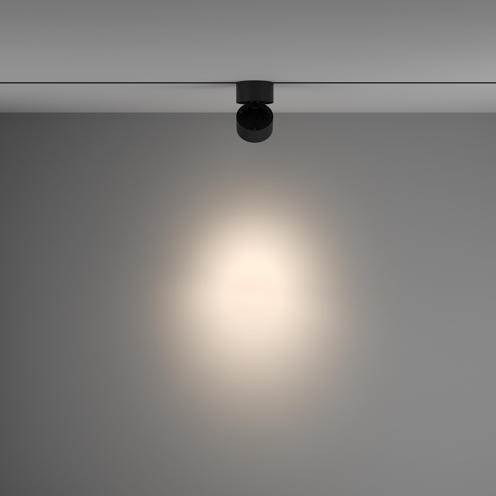 Maytoni Yin LED reflektor Unity system, triak, 940, černý