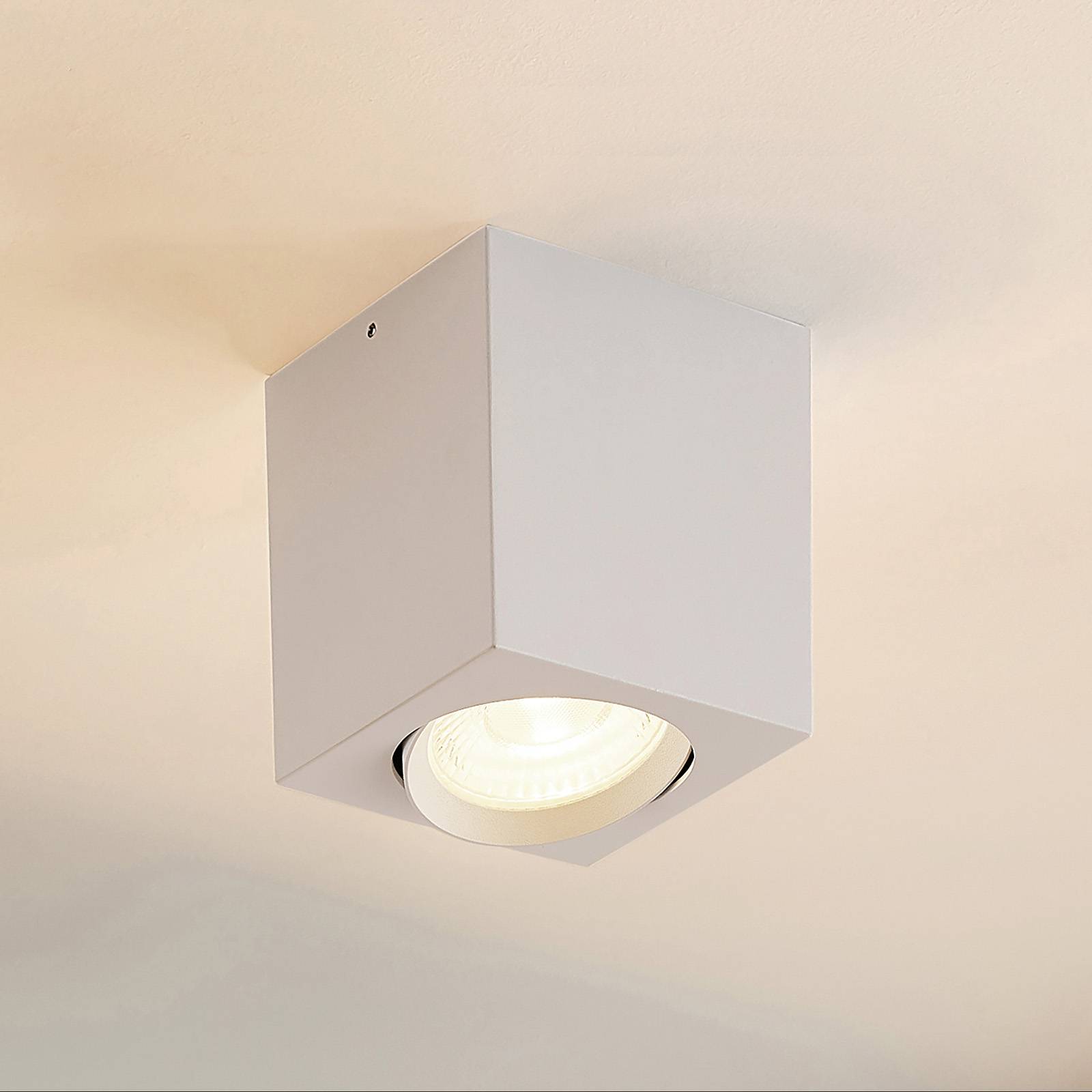 Arcchio Basir LED-loftspot i hvid 16 W