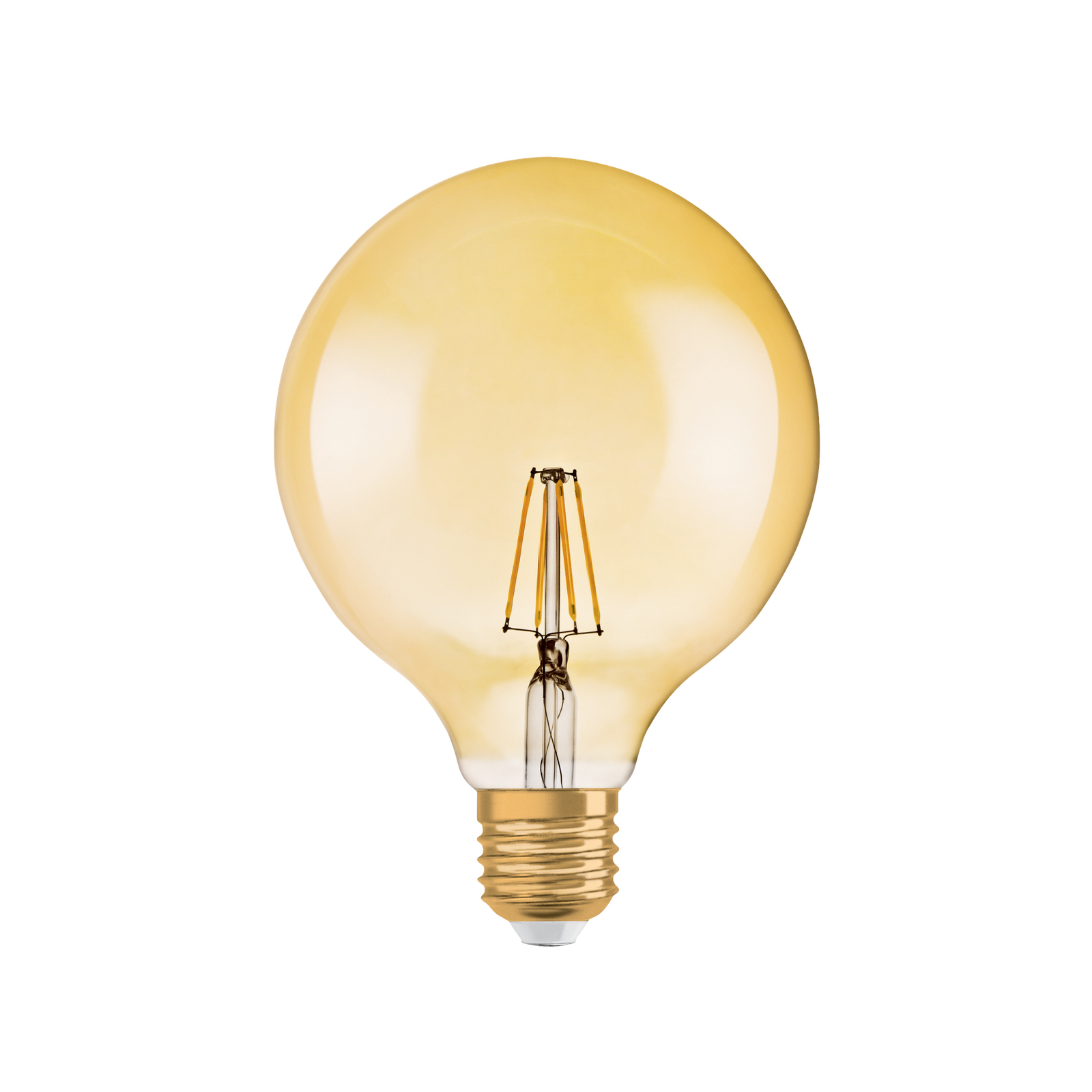 Radium LED Essence sfeer E27 6,5W Globe goud