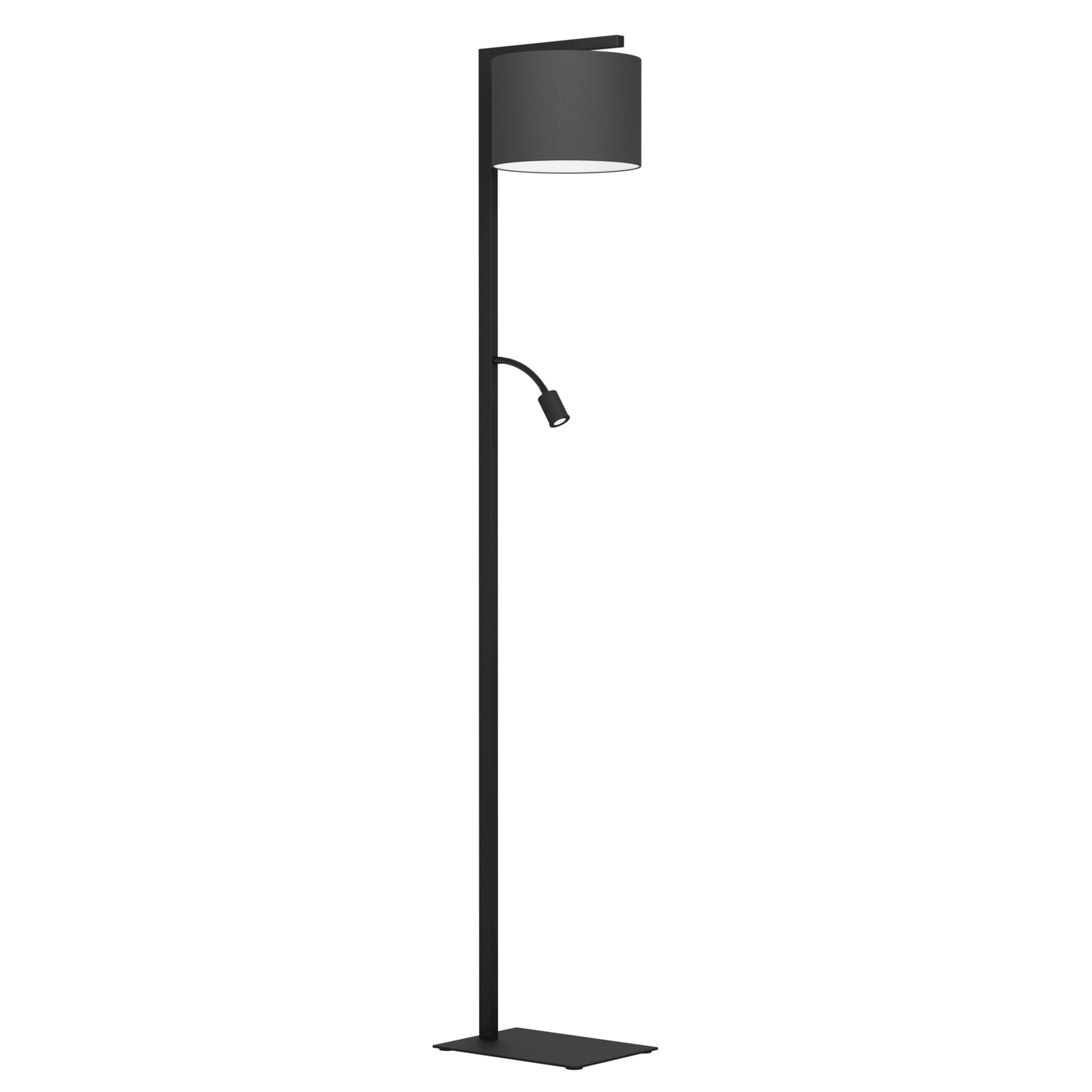 Foligno Stehlampe, schwarz, Leselampe - EGLO Stars Of Light