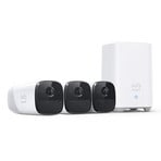 EUFY Security eufyCam 2 Pro IP67 3x-Set HomeBase 2