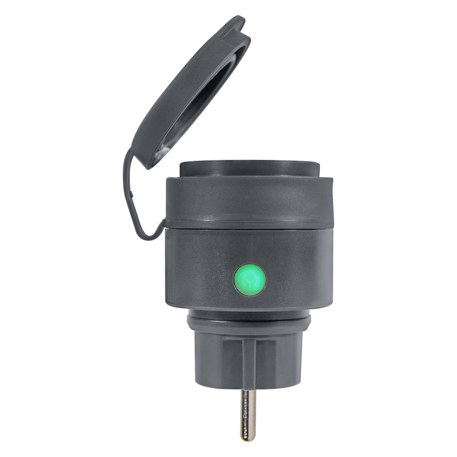 LEDVANCE SMART+ Compact Outdoor Plug, Trådlös, ZigBee, Utomhus, Antracit,  Plast, IP44